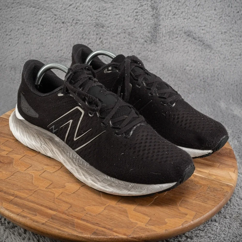 New Balance Fresh Foam X Evoz V3 Mens Size 10 D‎ Black Running Shoes Sneakers